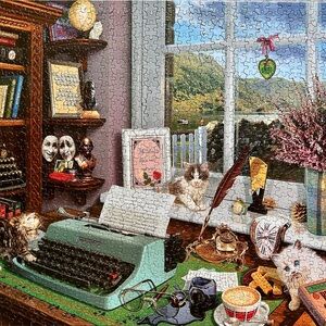 White Mountain Writer’s Desk Puzzle 1000pieces